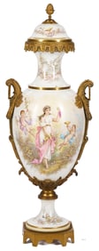 Monumental Sevres Style Urn, McGavock Family History