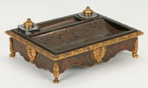 Napoleon III Boulle Inkstand