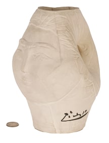 Picasso Madoura Tete de Femme Pitcher