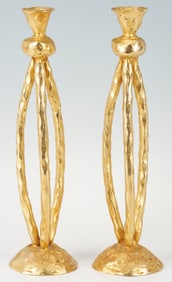 Pair of Pierre Casenove Candlesticks