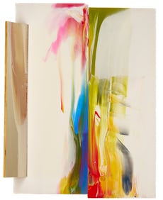 Sam Gilliam Abstract Painting, Cat Whiskers