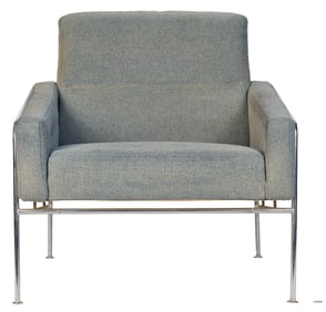Fritz Hansen for Arne Jacobsen Midcentury Armchair
