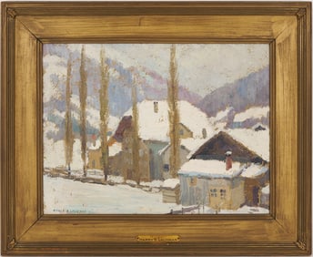 Harry B. Lachman O/B Winter Landscape