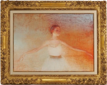 Henry Casselli Pastel on Paper, The End