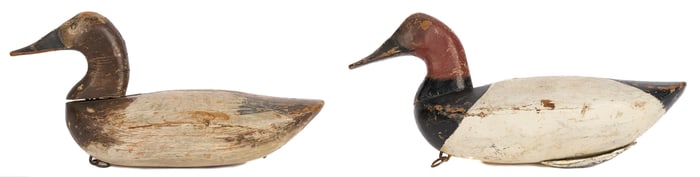 Pair MD Lum Fletcher Duck Decoys