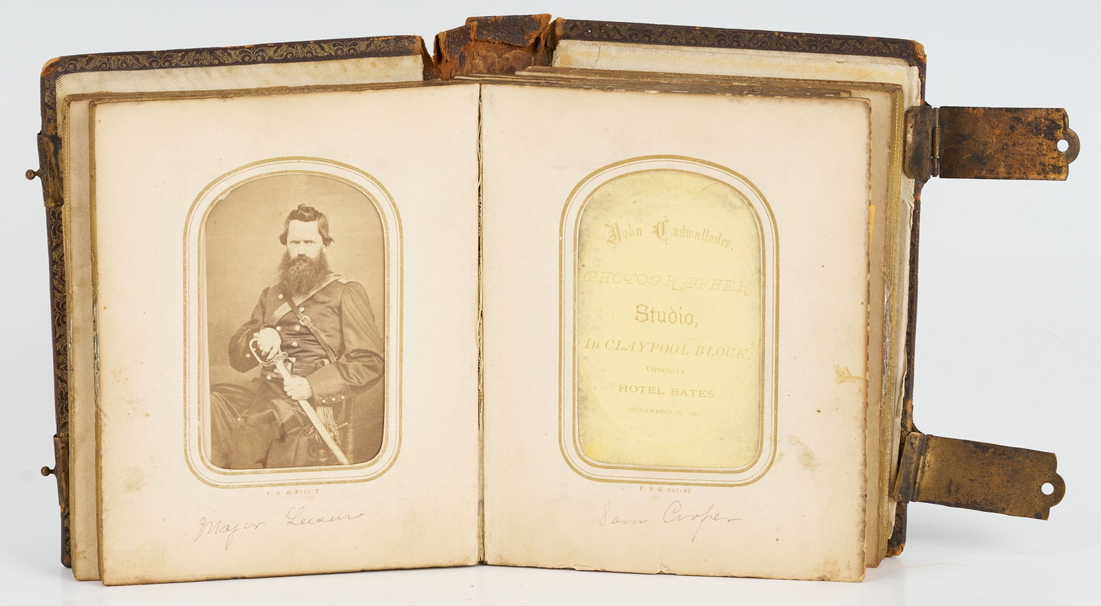 CDV Album, Indiana & Civil War (1 of 13)