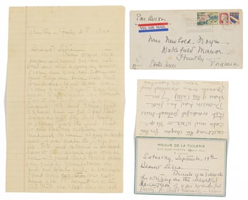 2 Wallis Simpson Signed Letters