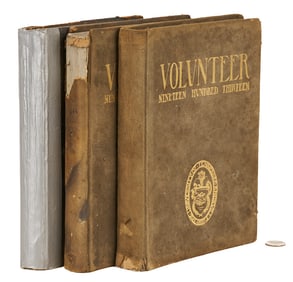 3 Univ. TN Yearbooks, Catherine Wiley Artwork, 1912-1913