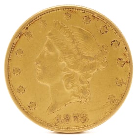 1878-S $20 Liberty Gold Coin