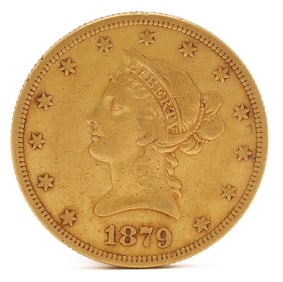 1879 $10 Liberty Gold Coin