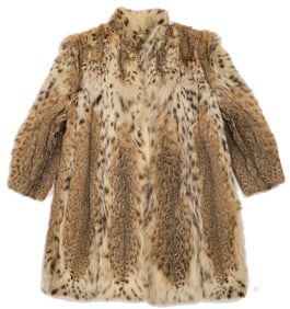 Ladies' Full Length Lynx Fur Coat