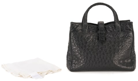 Giorgio's Palm Beach Ostrich Handbag