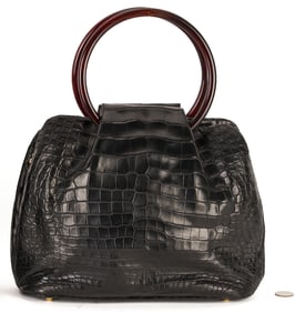 Giorgio's Palm Beach Alligator Handbag