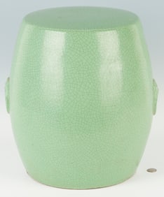 Chinese Celadon Garden Seat