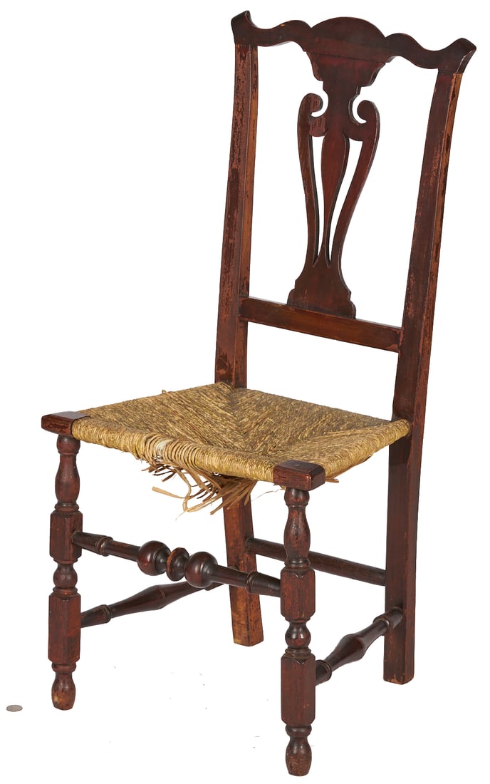 American Queen Anne Transitional Side Chair (1 of 12)