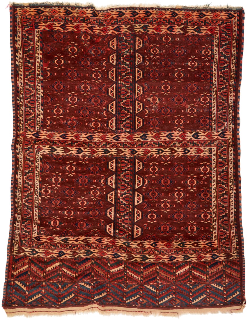 Antique Yomud or Yomut Turkmen Ensi Rug (1 of 19)