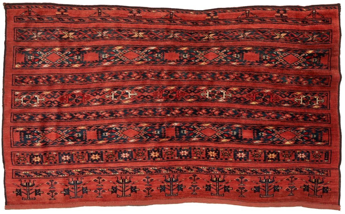 Antique Ersari Chuval Turkestan Rug (1 of 17)
