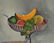 36: Sonia Lewitska Oil on Canvas Still Life - 3