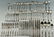 107: Gorham Chantilly Sterling Silver Flatware, 68 pcs