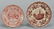 282: 25 pcs colored Staffordshire transferware - 3