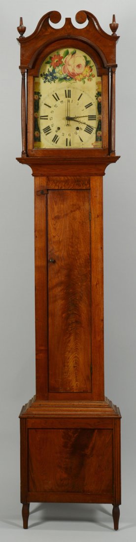 332: Tall Case Clock, Ohio or Kentucky