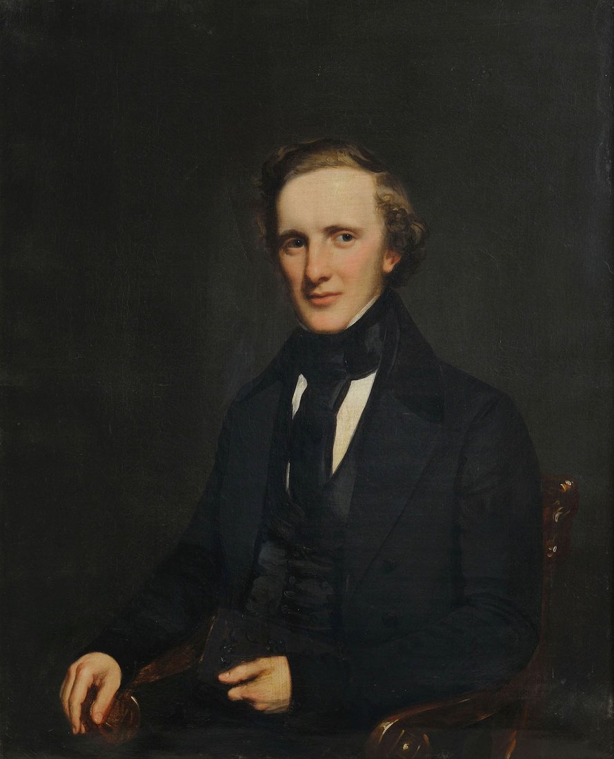 Henry Inman Portrait of James M. Bruen: Henry Inman (1801 - 1846) oil on canvas portrait of James McWhorter Bruen (1818-1881) who is depicted sitting and holding his Bible. Bruen was a Presbyterian minister who attended school in Pennsylvan