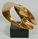 412: Leonardo Nierman Abstract Bronze Sculpture