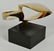412: Leonardo Nierman Abstract Bronze Sculpture - 4