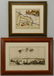 488: 17th Century S. American Map and Engraving, 2 item