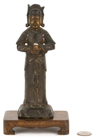 Standing Asian Bronze Figure