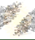 4.71 ct Platinum Diamond Engagement Ring & 14K Diamond Ring Jacket - GIA Report