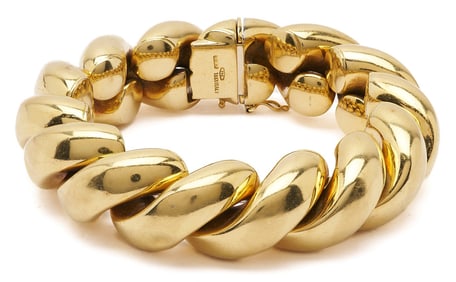 18K Italian Gold Bracelet