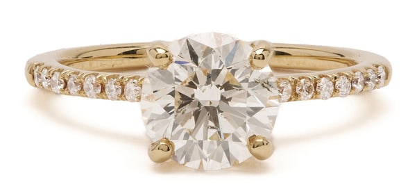 Ladies' 1.55 Carat Diamond Engagement Ring, GIA