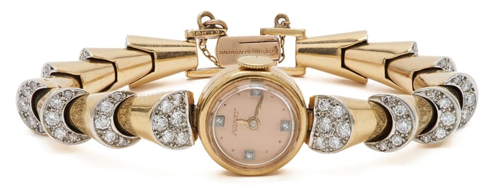 George Headley 18K Gold & Diamond Watch