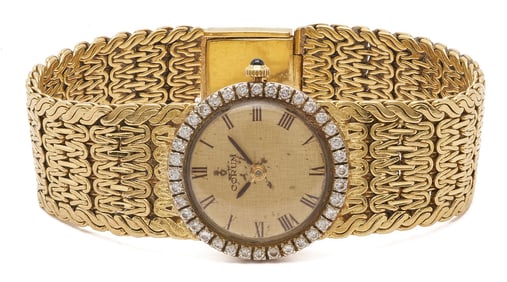 18K Gold Corum Watch