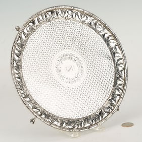 S. Kirk & Son Baltimore Coin Silver Tray
