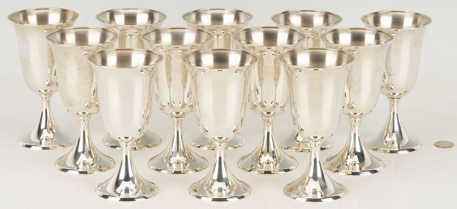 12 F.B. Rogers Sterling Goblets (1 of 6)