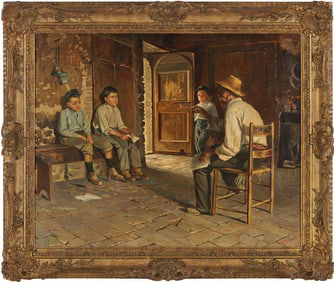 Francesco Santoro O/C, The Village Schoolmaster