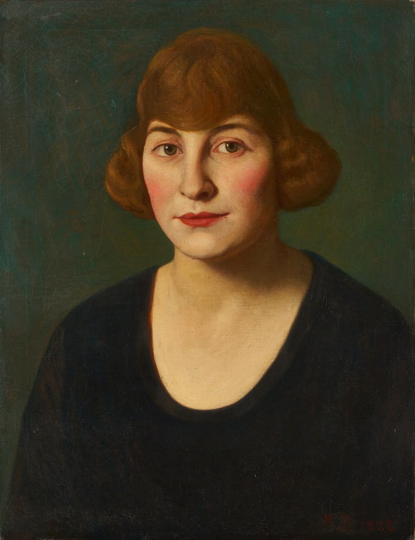 Maxfield Parrish, Portrait of a Woman, 1922 (1 of 20)