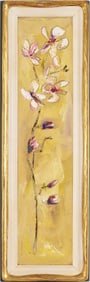 Sterling Strauser Oil Painting, Dogwood Branch