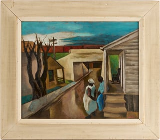 Meyer Wolfe O/B Nashville Street Scene, Exhibited