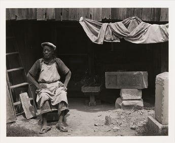 Edward Weston Photograph of William Edmondson