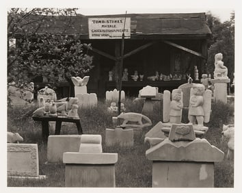 Edward Weston Photograph, William Edmondson’s Sculpture, Nashville, TN