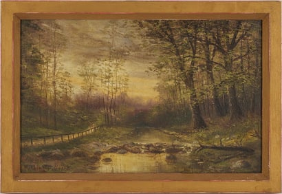 Washington Girard O/C TN Landscape Painting
