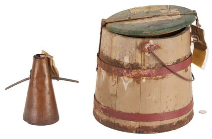 2 US Patent Models 1874: Oyster Cooler and Heater