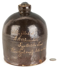 Fayetteville TN Advertising Whiskey Jug