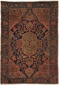 Antique Farahan Sarouk Rug, 5 ft. x 3 ft.