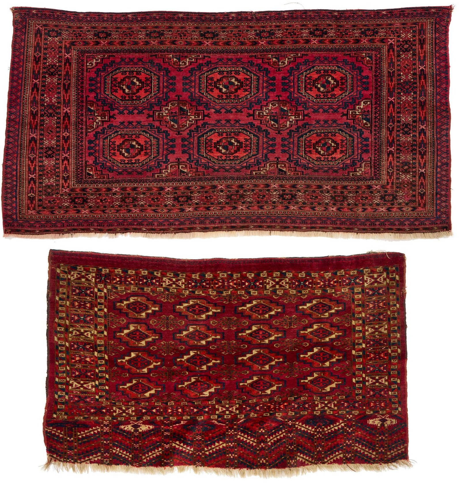 2 Antique Tekke Turkman Chuvals