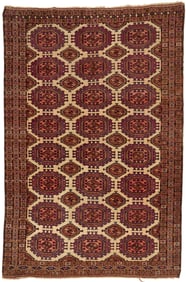 Antique Tekke Turkman Main Carpet