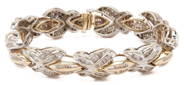 14K Gold & Diamond Bracelet